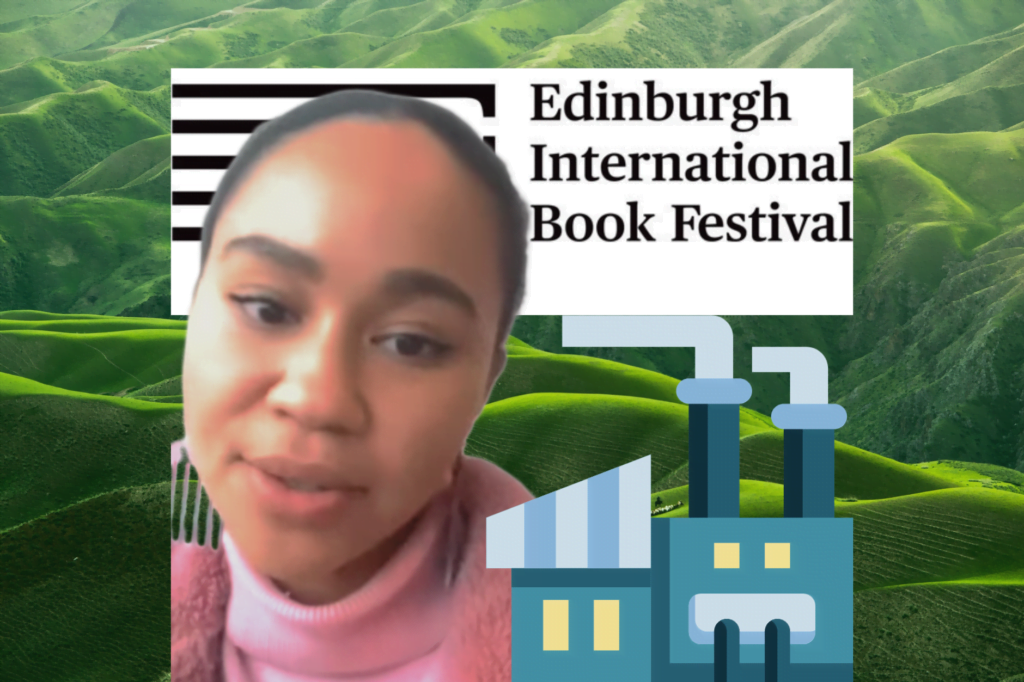 Mikaela Loach protests against Edinburgh Book Festival over sponsors
