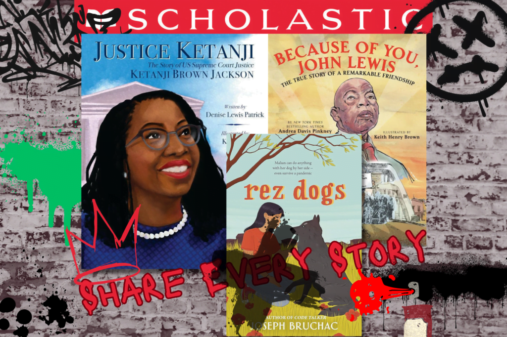 Scholastic under fire for excluding books