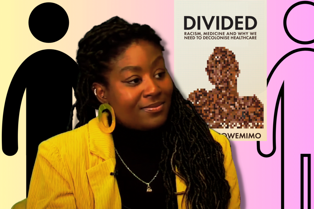 Divided author Dr Annabel Sowemimo