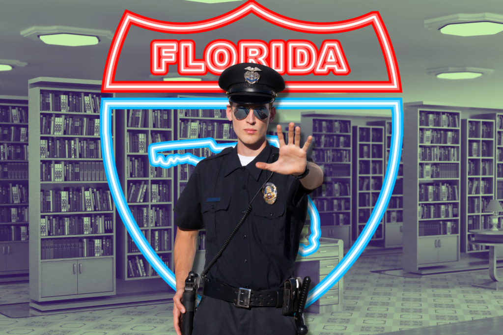 Moms for Liberty report librarian to police