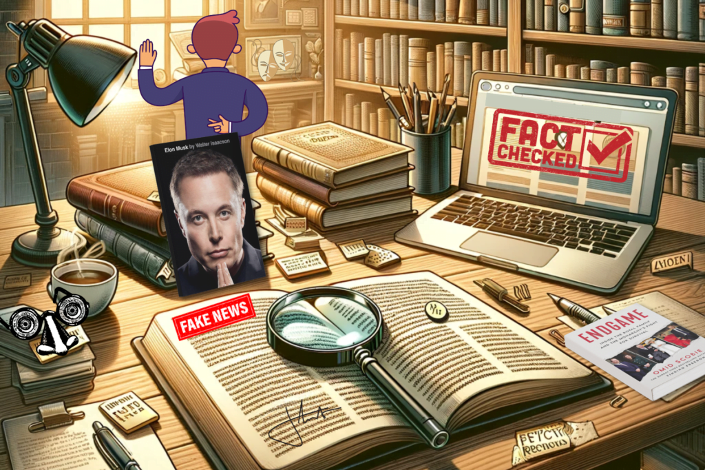 Fact checking books