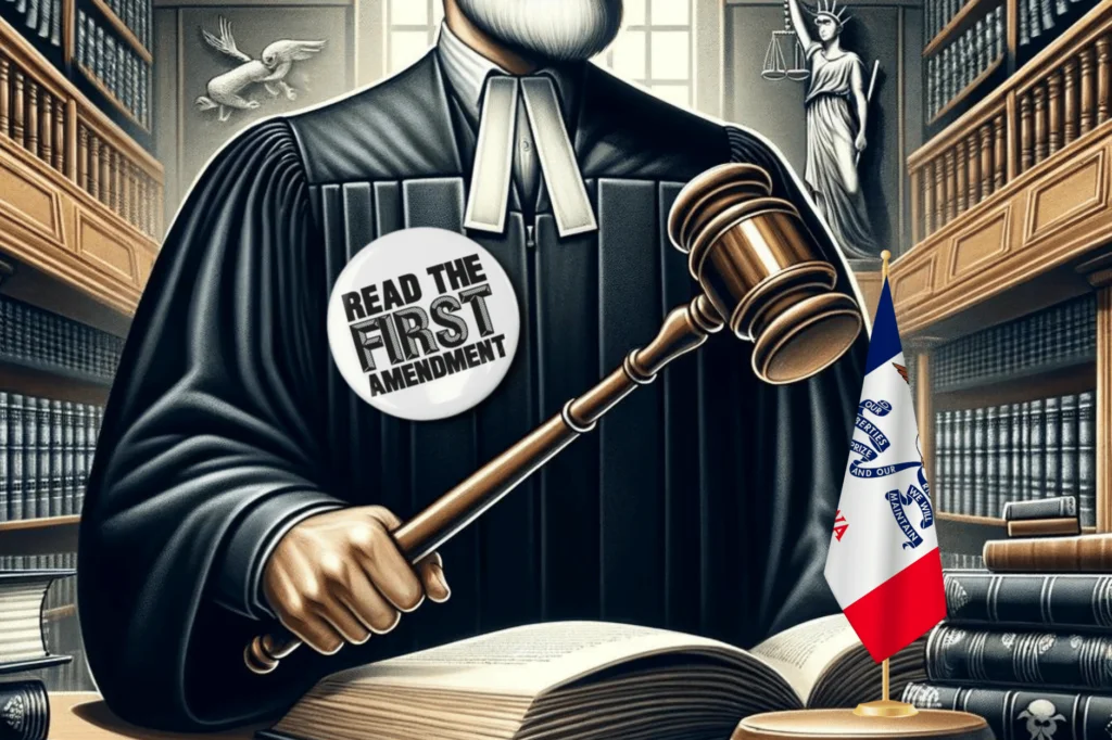 Judge rules against Iowa law banning books