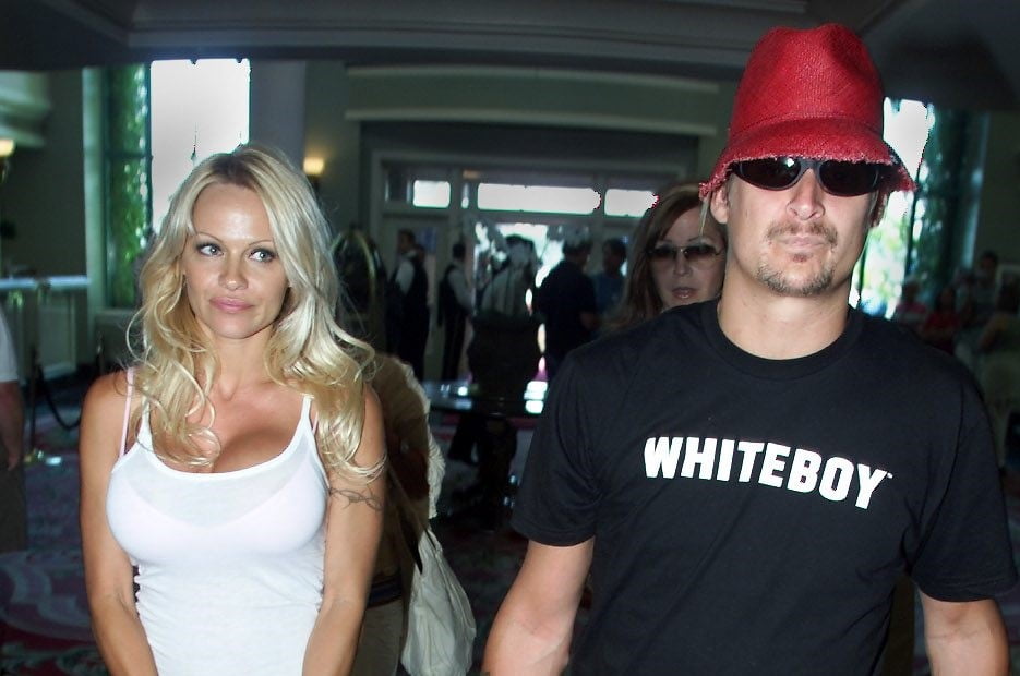 Pamela Anderson memoir, seen with Kid Rock