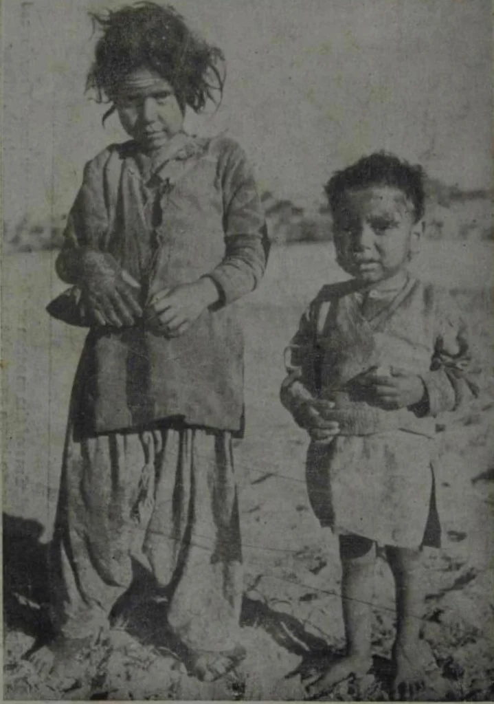 Two child survivors of the Rawalpindi massacre, 1947